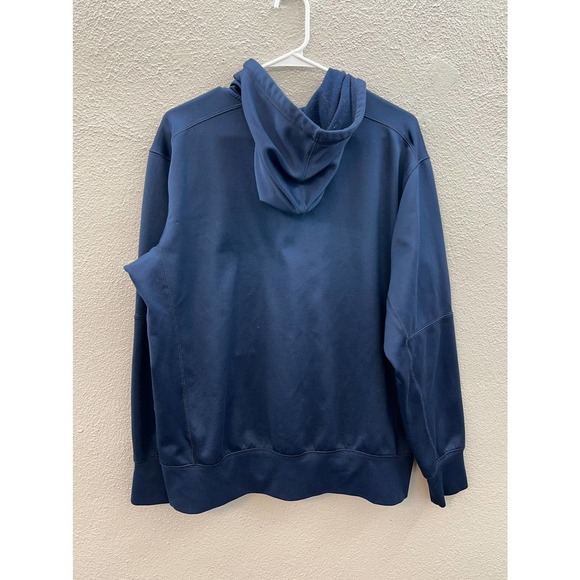 MEN'S Nike Penn State Full Zip Hooded Jacket Blue and White Large - Picture 7 of 8